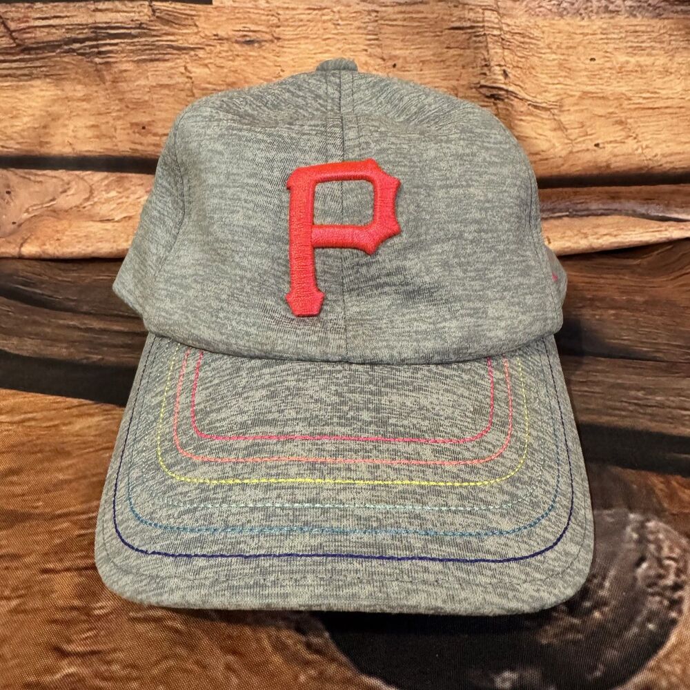Under Armour Pittsburgh Pirates Women's Gray Adjustable Hat Cap MLB HeatGear